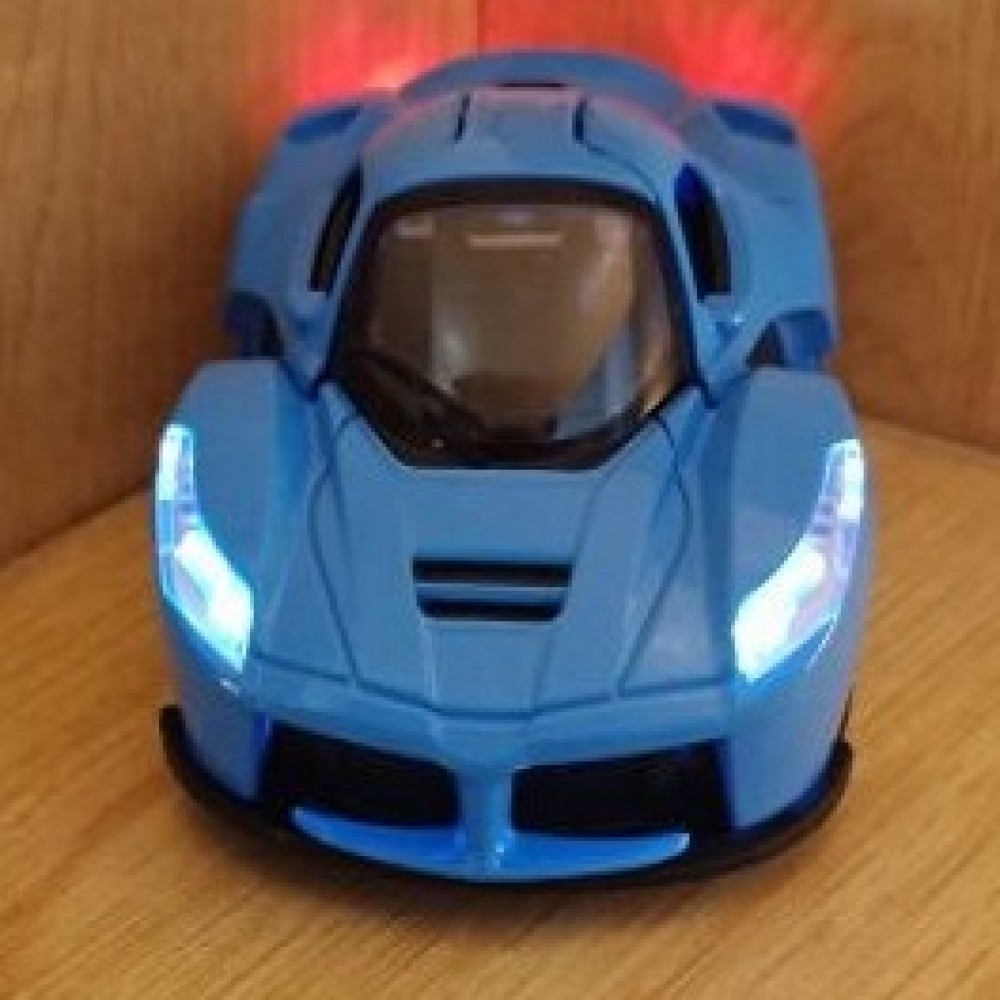 New Collection pull back 1:32 Metal Diecast Toy Car For Kids - Blue