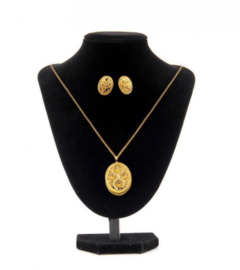 New Crystal Enamel Gold Color Rose Flower Jewelry Sets