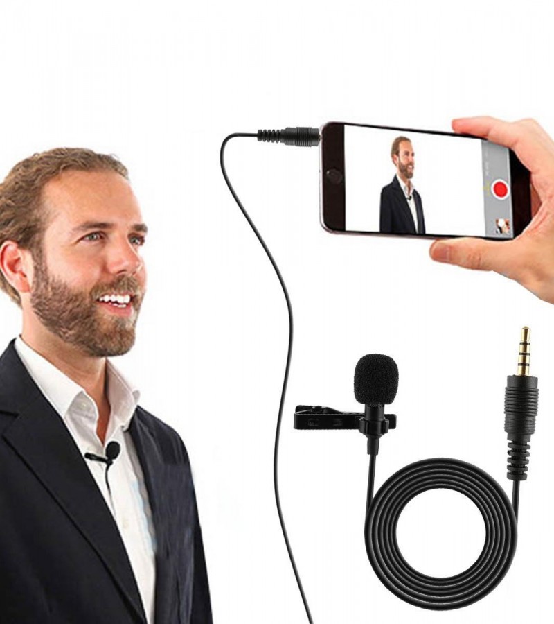 New Lapel Collar Lavalier Microphone for Android-SmartPhones - New Collar Microphone for YouTube