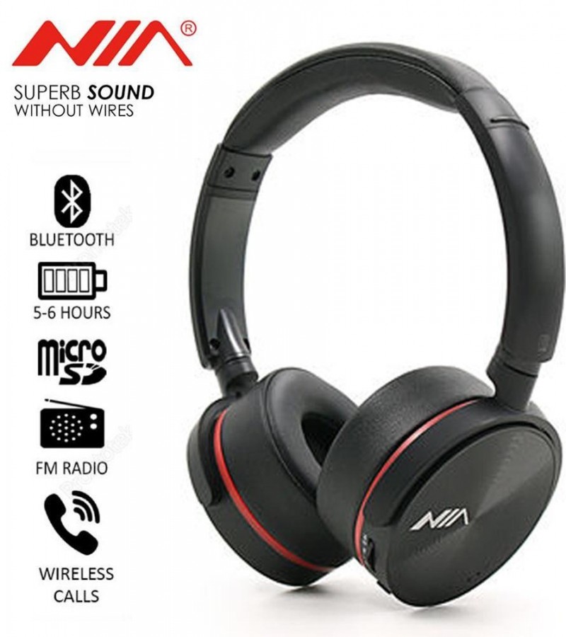 NIA Q6 Wireless Headphones Bluetooth Wireless Headphone