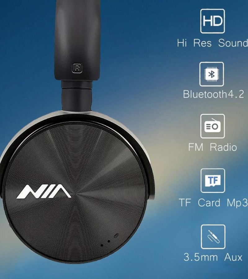 NIA Q6 Wireless Headphones Bluetooth Wireless Headphone