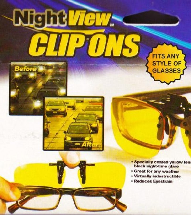 Night View Clip On Glasses