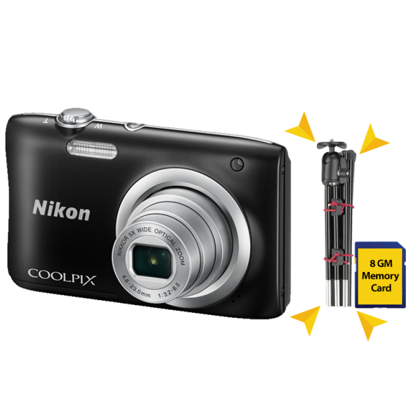 Nikon Coolpix A-100 Digital Camera - 20.1 MP -  More Than 250 Shots