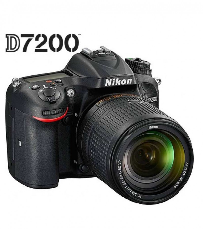 NIKON D7200 DLSR Camera with 18-140mm Lens (Used)