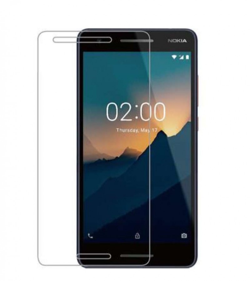Nokia 2.1 Plus - 2.5D Plain & Polished - Protective Tempered Glass
