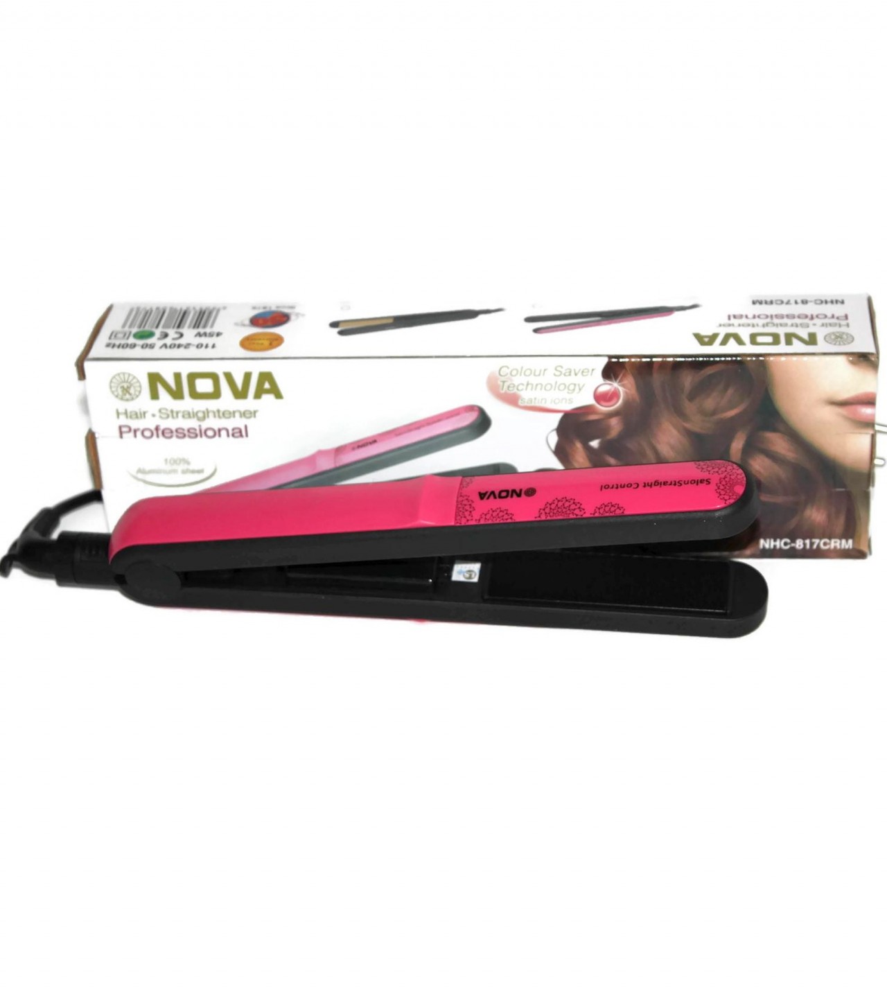 Nova-817 Original Hair Straightener - 1 year warranty