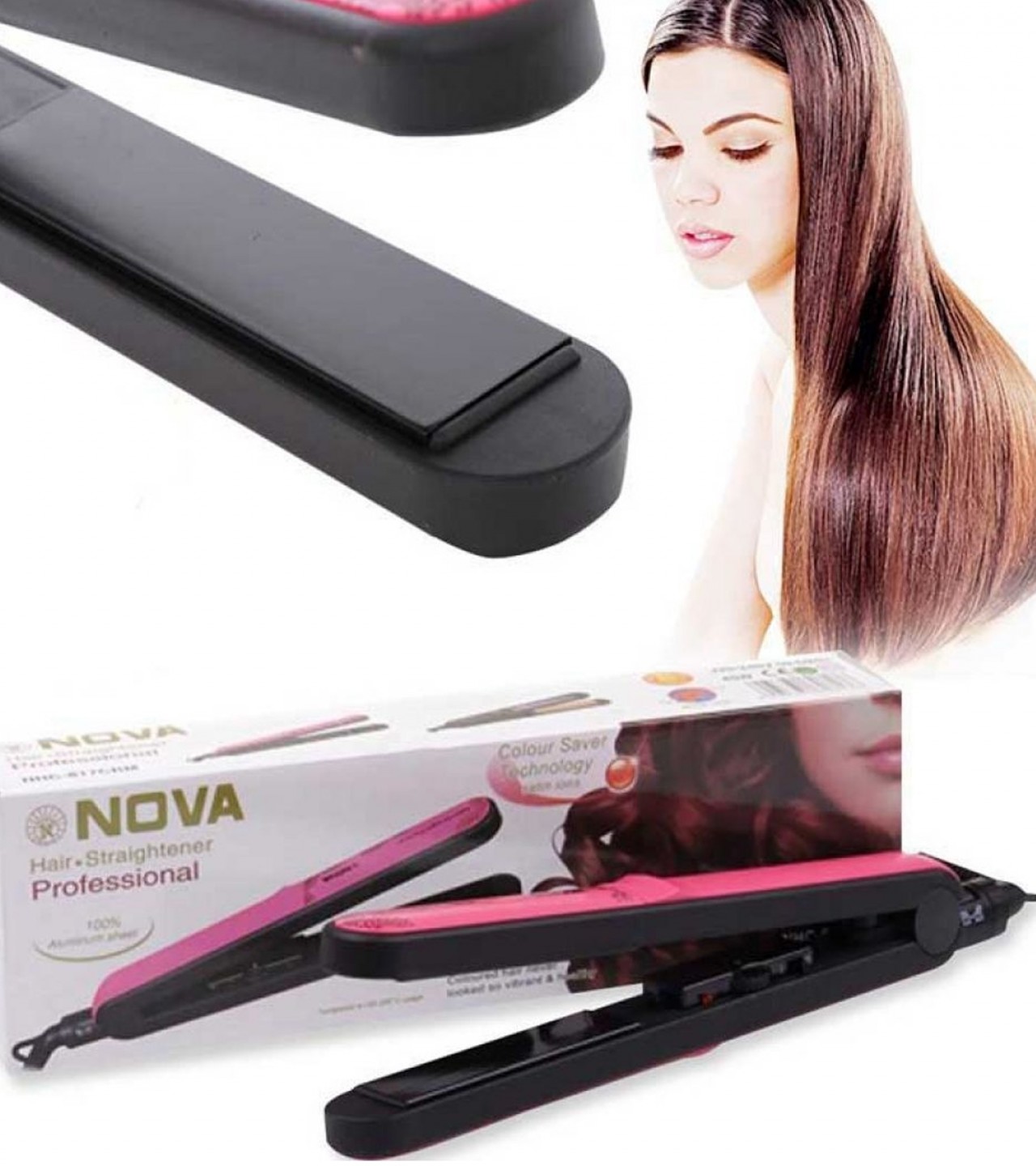 Nova-817 Original Hair Straightener - 1 year warranty
