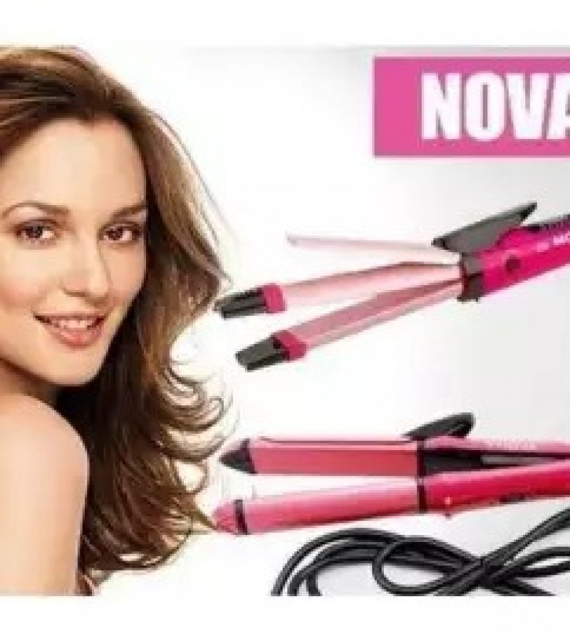 Nova Hair Curler & Straightener - NHC-2009