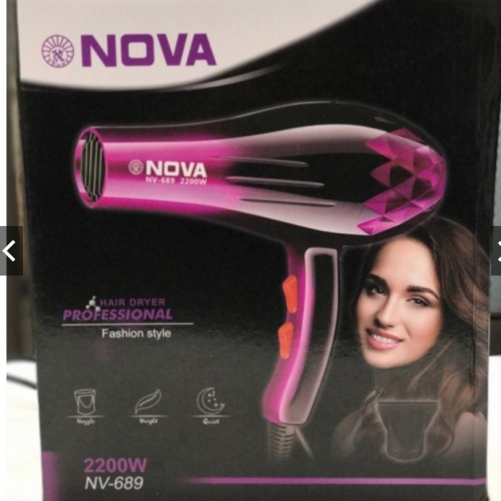 Nova NV-689 Hair Dryer - Women’s Fashion Item