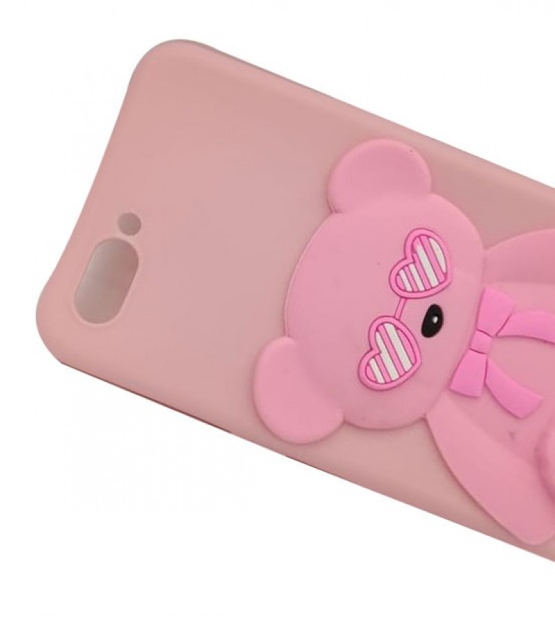 Oppo Pink Bear Case For A3S