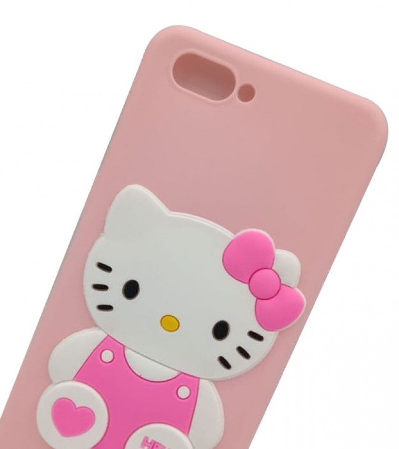 Oppo Pink Hello Kiity Case For A3S