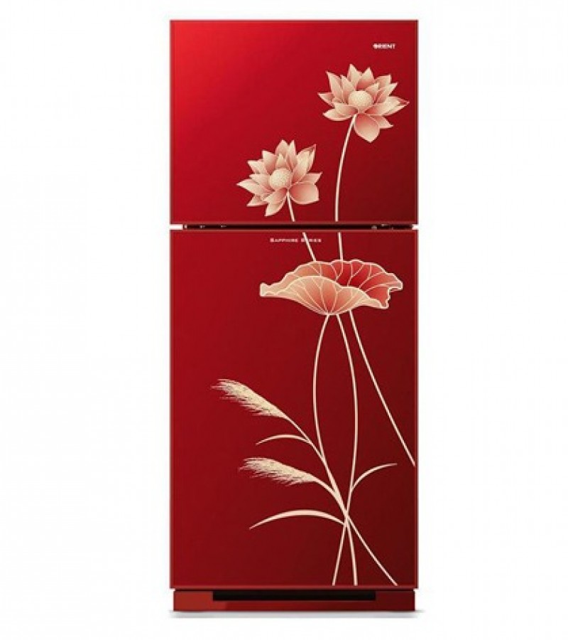 Orient Ruby 260 Ltr LG Flower Diamond Red (OR-5535) Refrigerato