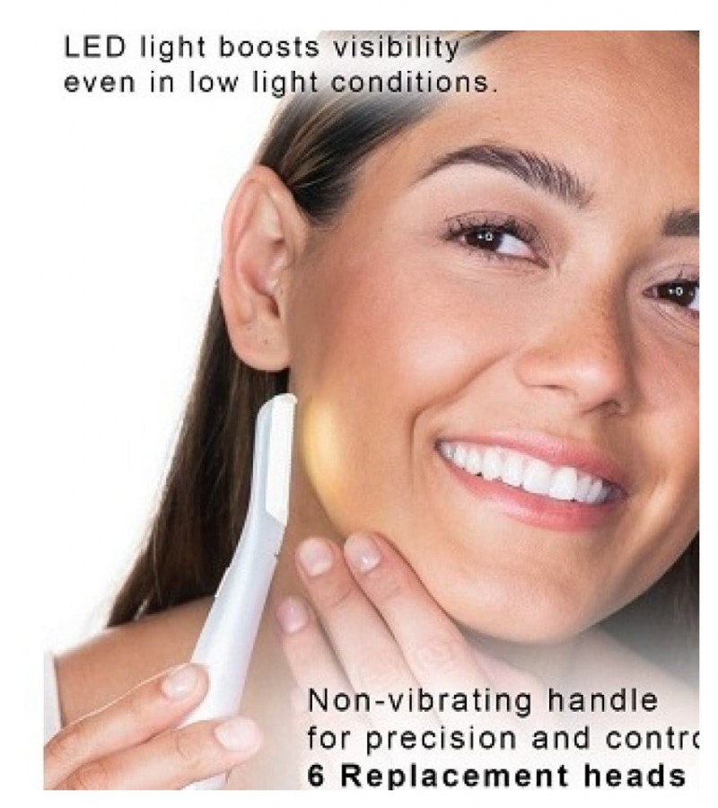 Original Flawless Derma plane GLO Facial Hair Removal Device