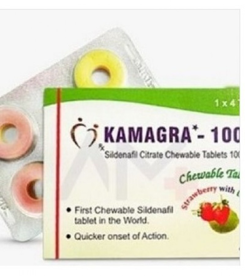 Original Kamagra Chewable Polo Sildenafil 100 mg