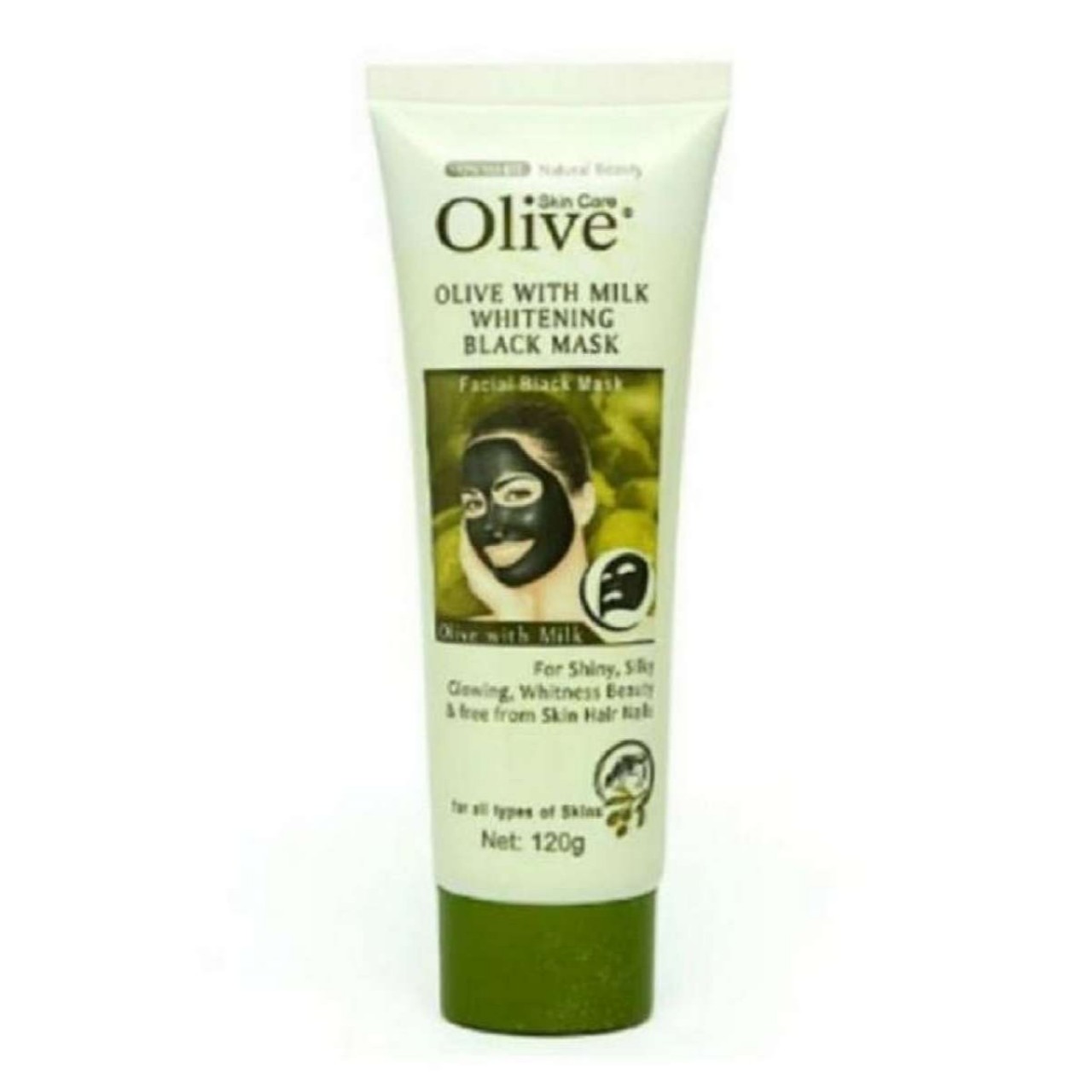 Original Olive With Milk Whitening Black Mask