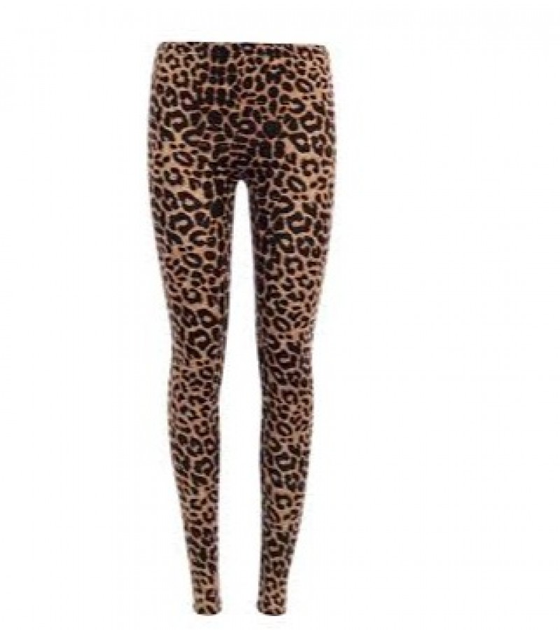 pack of 1 Cheetah print tights leggings for girls