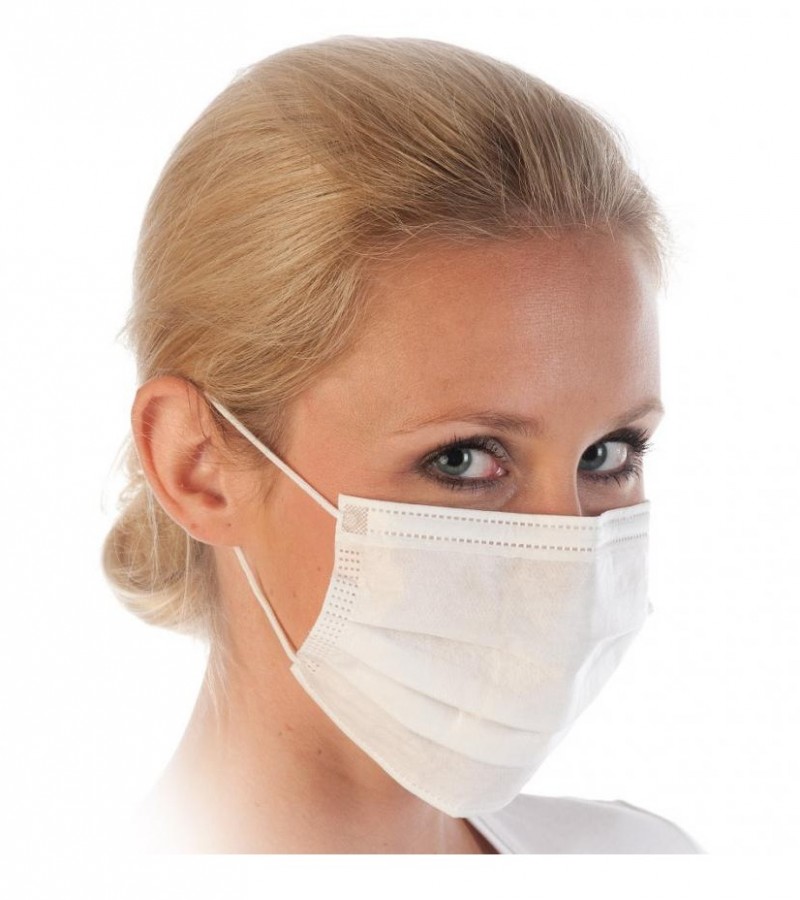 Pack of 100 Disposable Face Mask