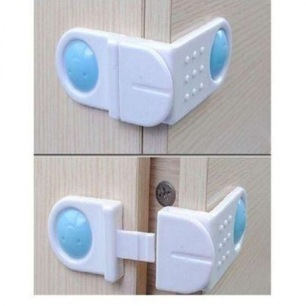Pack Of 2 - Baby Drawer Safety Lock Cabinet Door Lock