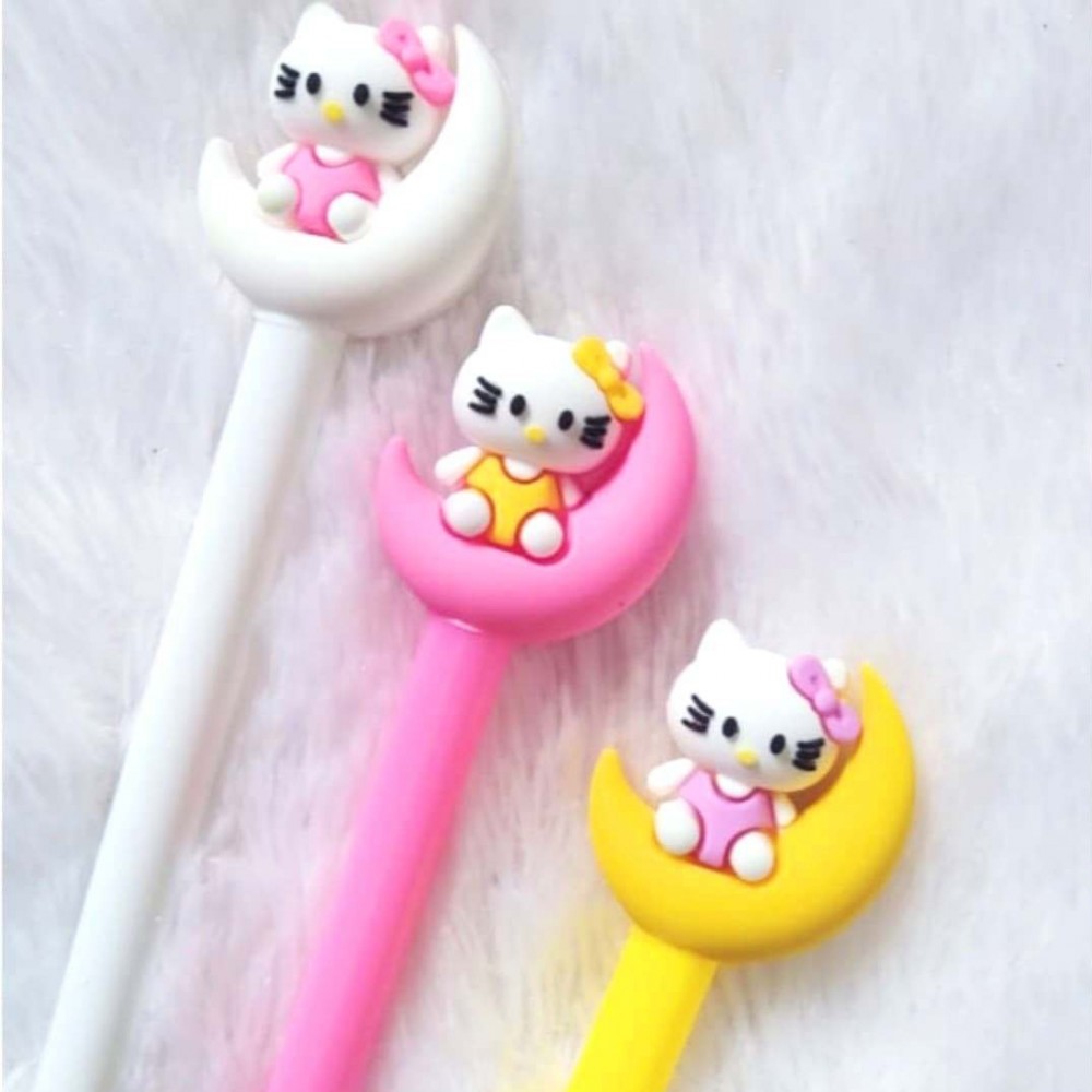 Pack Of 2 Cute Hello Kitty Gel ink Pens