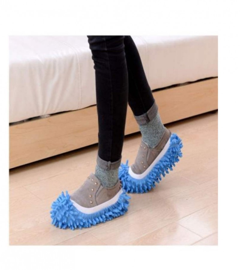 Pack Of 2 Dust Cleaner Lazy Slippers Home Mop Sweep Floor cleaning duster