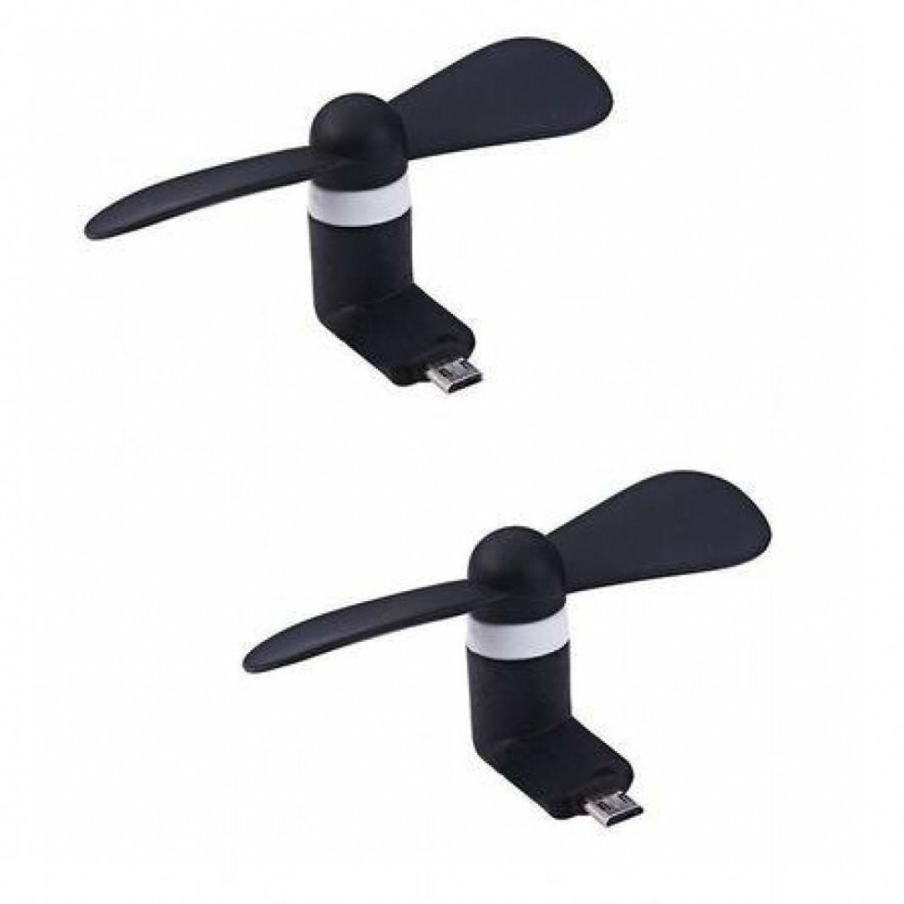 Pack of 2 - Mini USB Android Fans