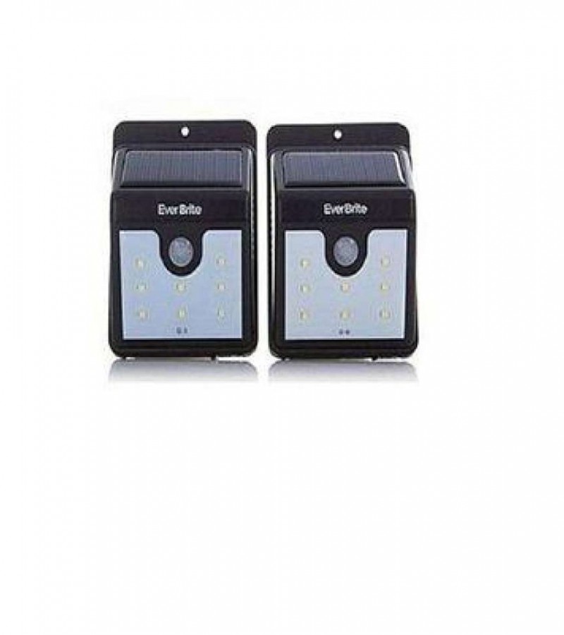 Pack of 2 - Solar Outdoor Stick-Up Light -