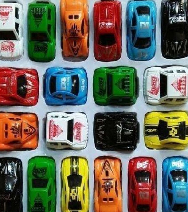 Pack of 20 - Multicolor Small Cars
