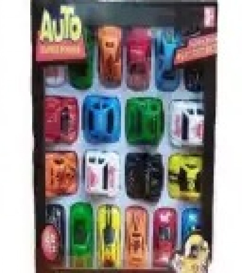 Pack of 20 - Multicolor Small Cars