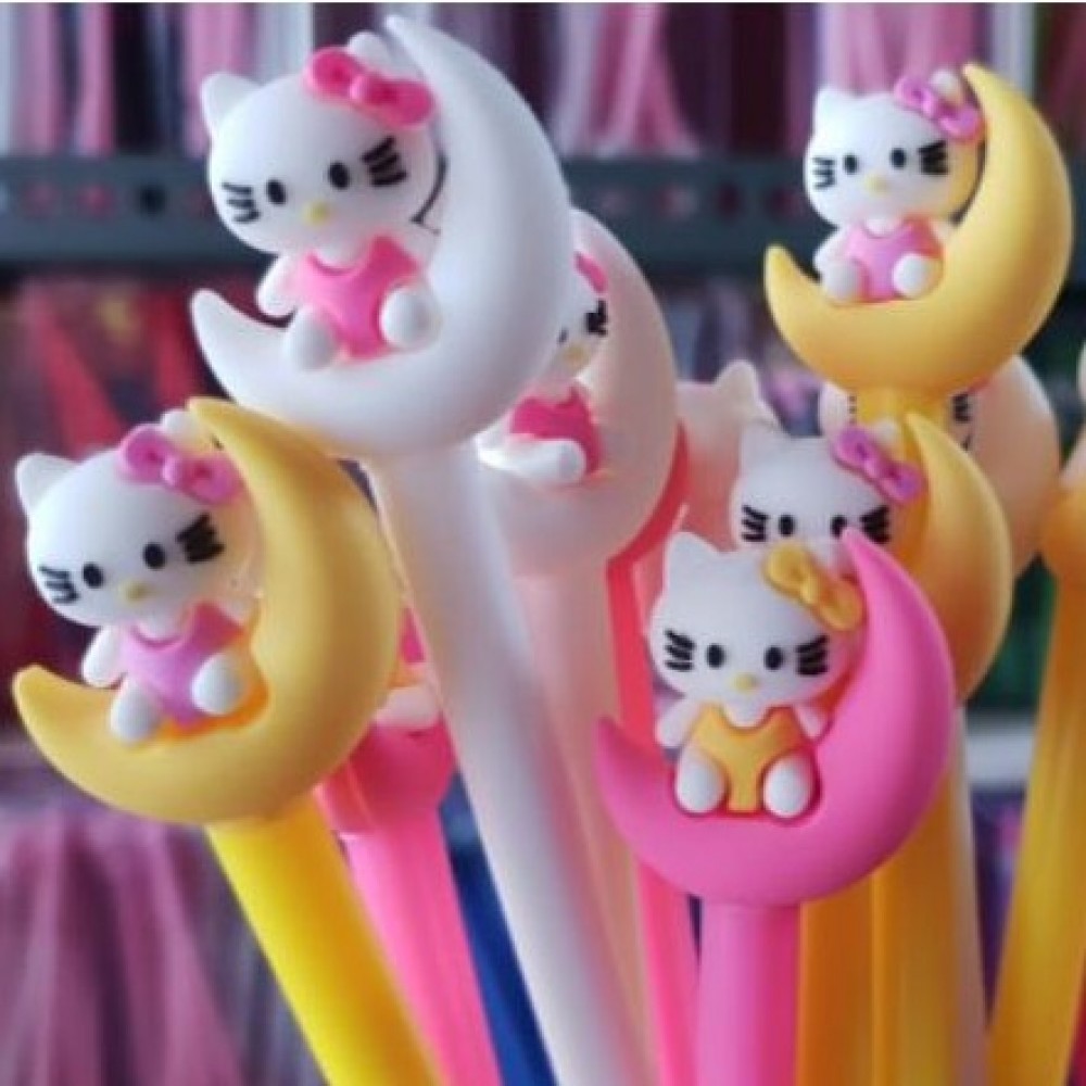 Pack Of 3 Cute Hello Kitty Gel ink Pens