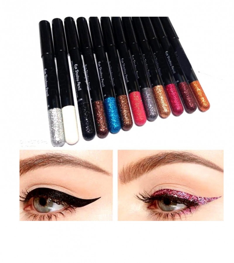 pack of 3--eye shade glittery eye liner pencils high quality