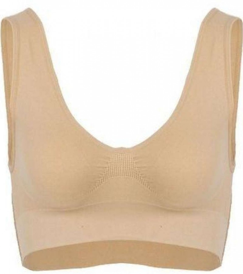 Pack Of 3 - Multicolor Cotton Air Bra For Women