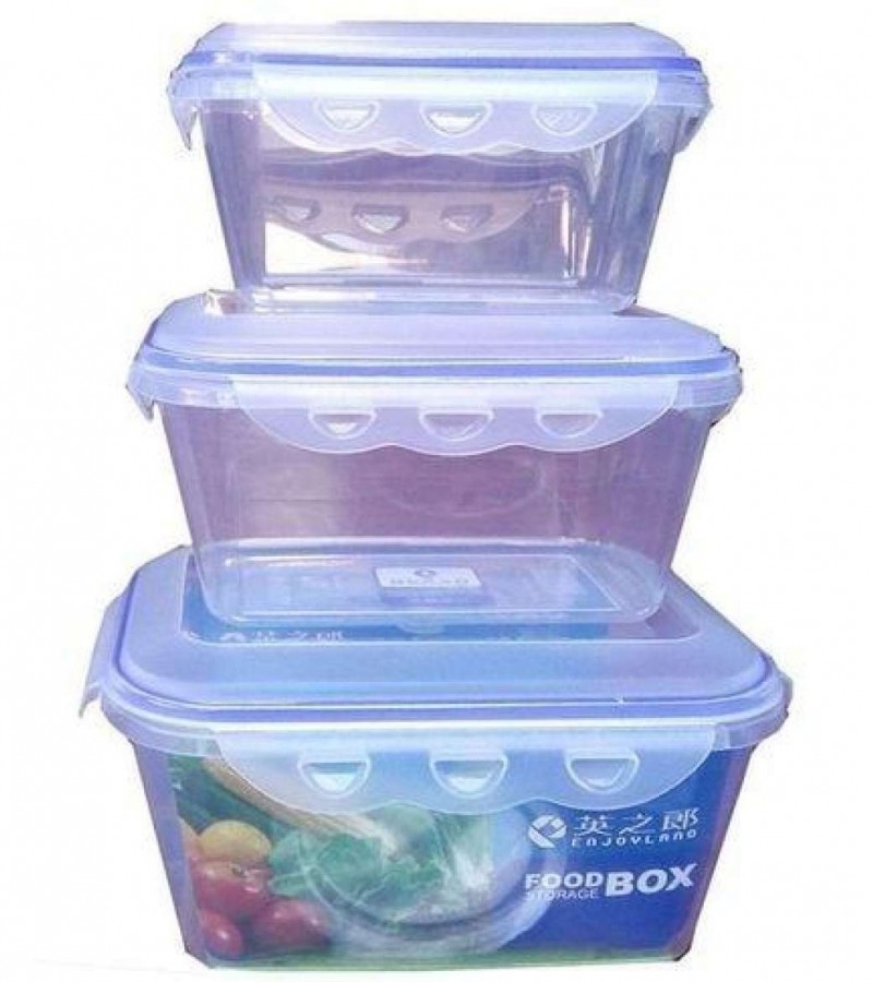 Pack Of 3 – Plastic Freezer Box