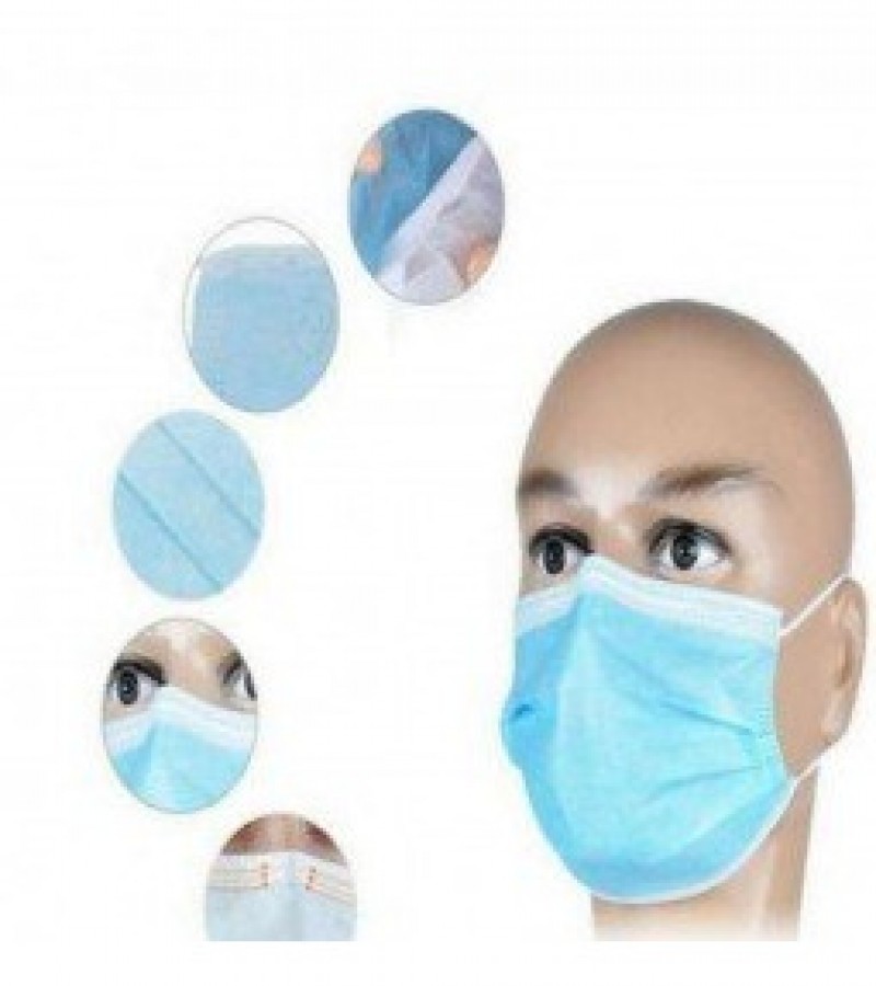 Pack of 50 - Surgical Face Mouth Masks