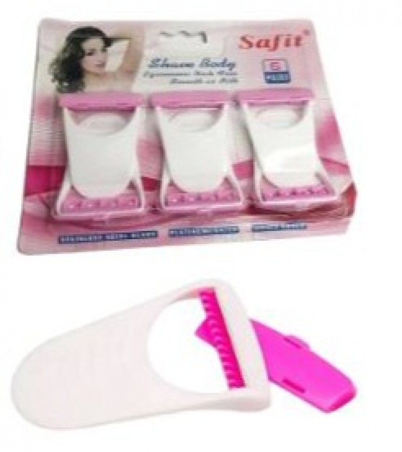 Pack of 6pcs Orignal Safit care women soft Razor, Disposable Razor, Shaving & Trimming Razor-6pcs