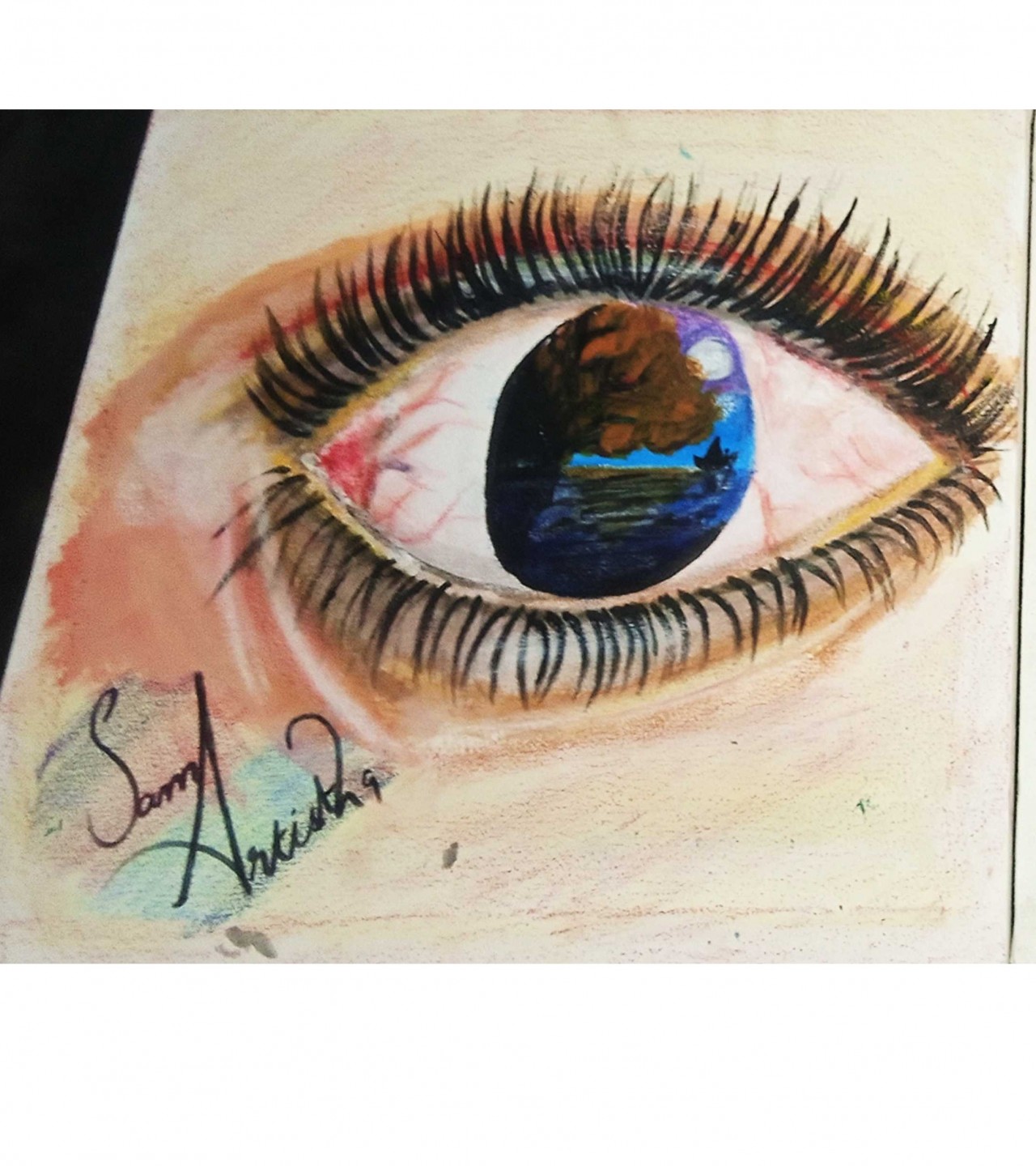 Handmade Eye Painting