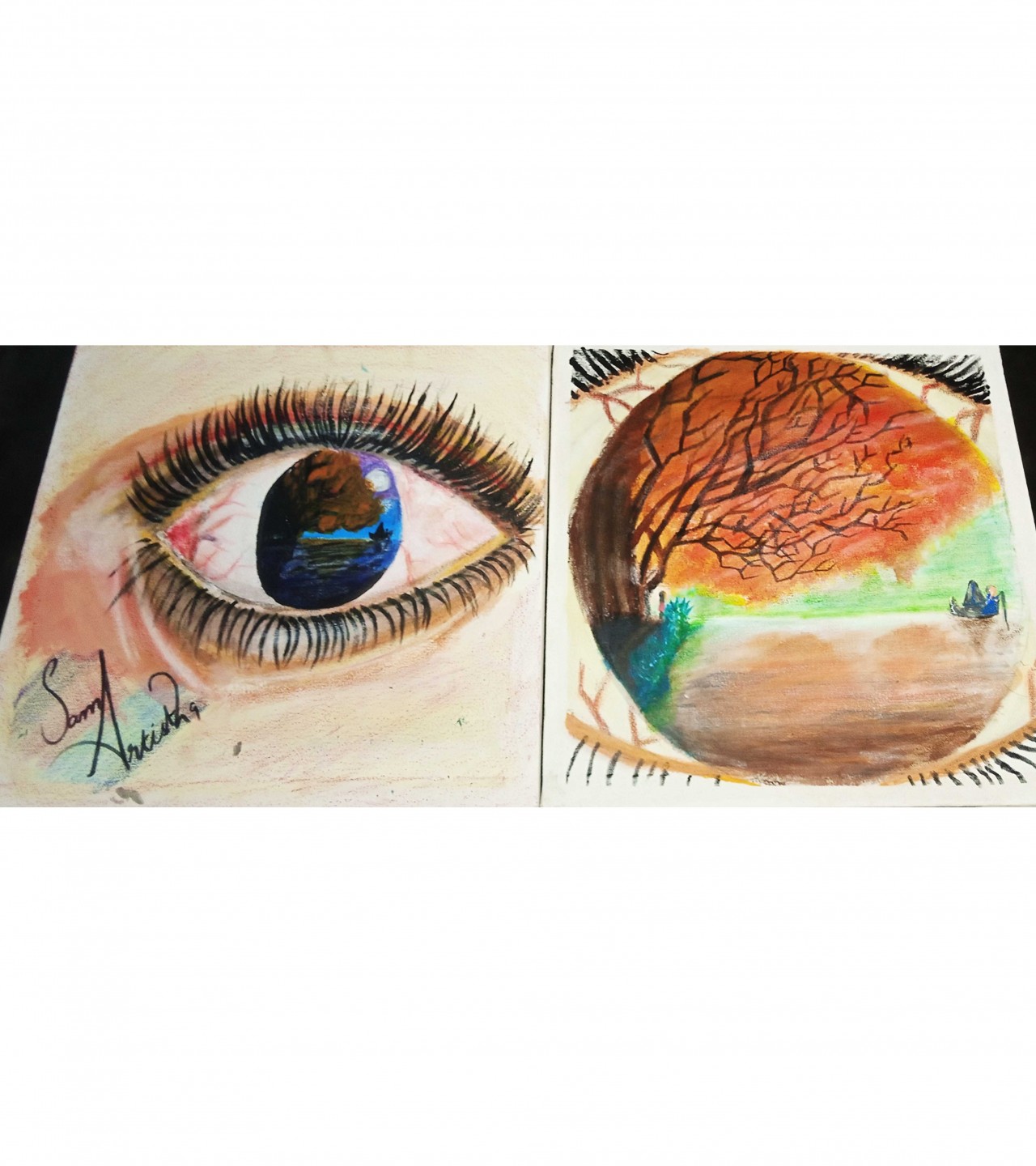 Handmade Eye Painting