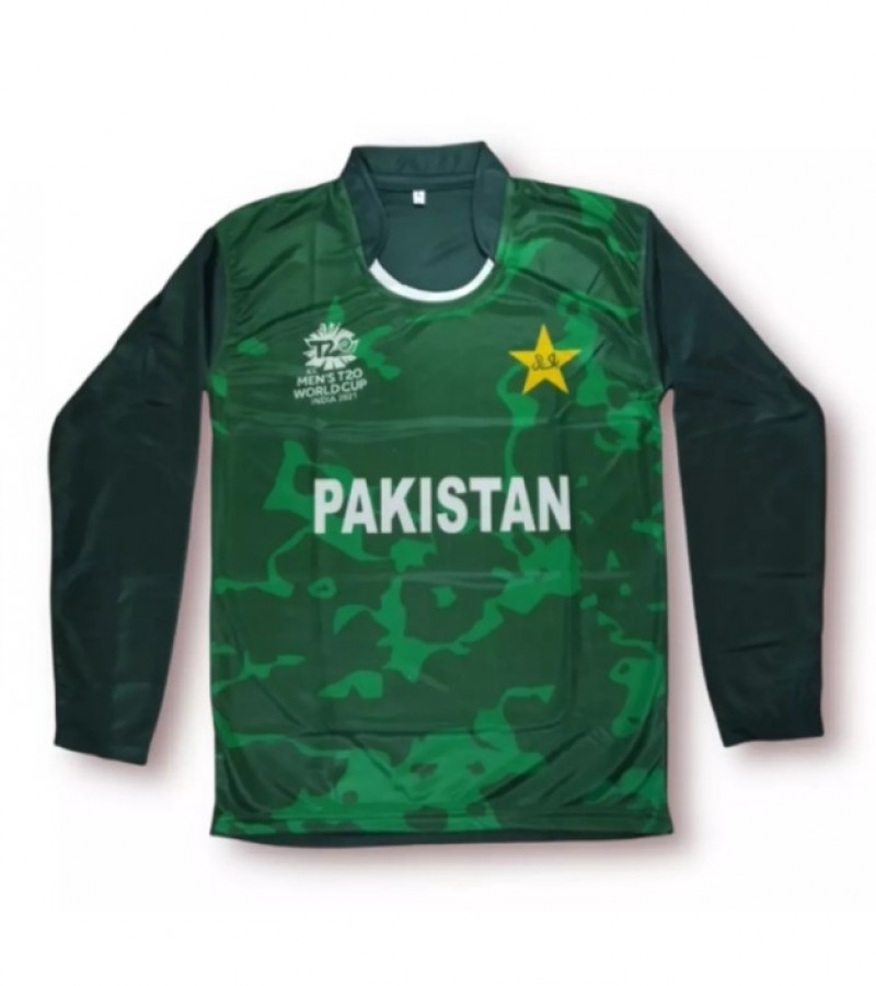 Pakistan T20 WC 2021 Jersey Shirt – Full Sleeves