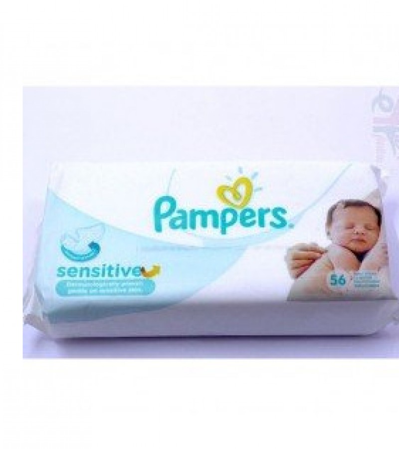 Pampers Baby Wipes With Soft Grip Texture - 56 WIpes