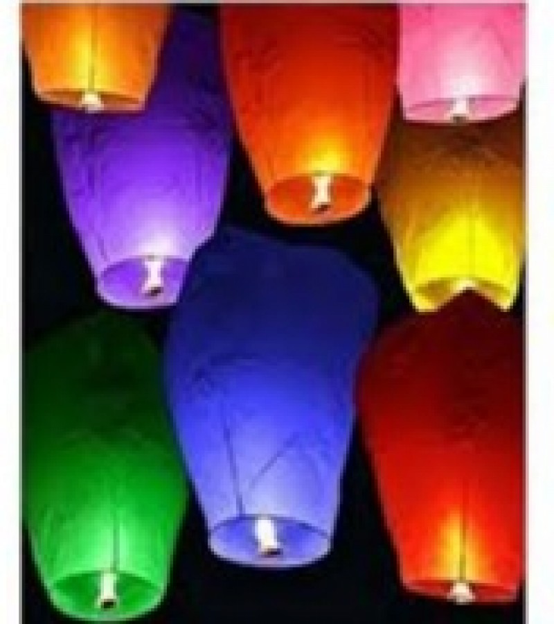 Paper lantern-multi color Pack of 3