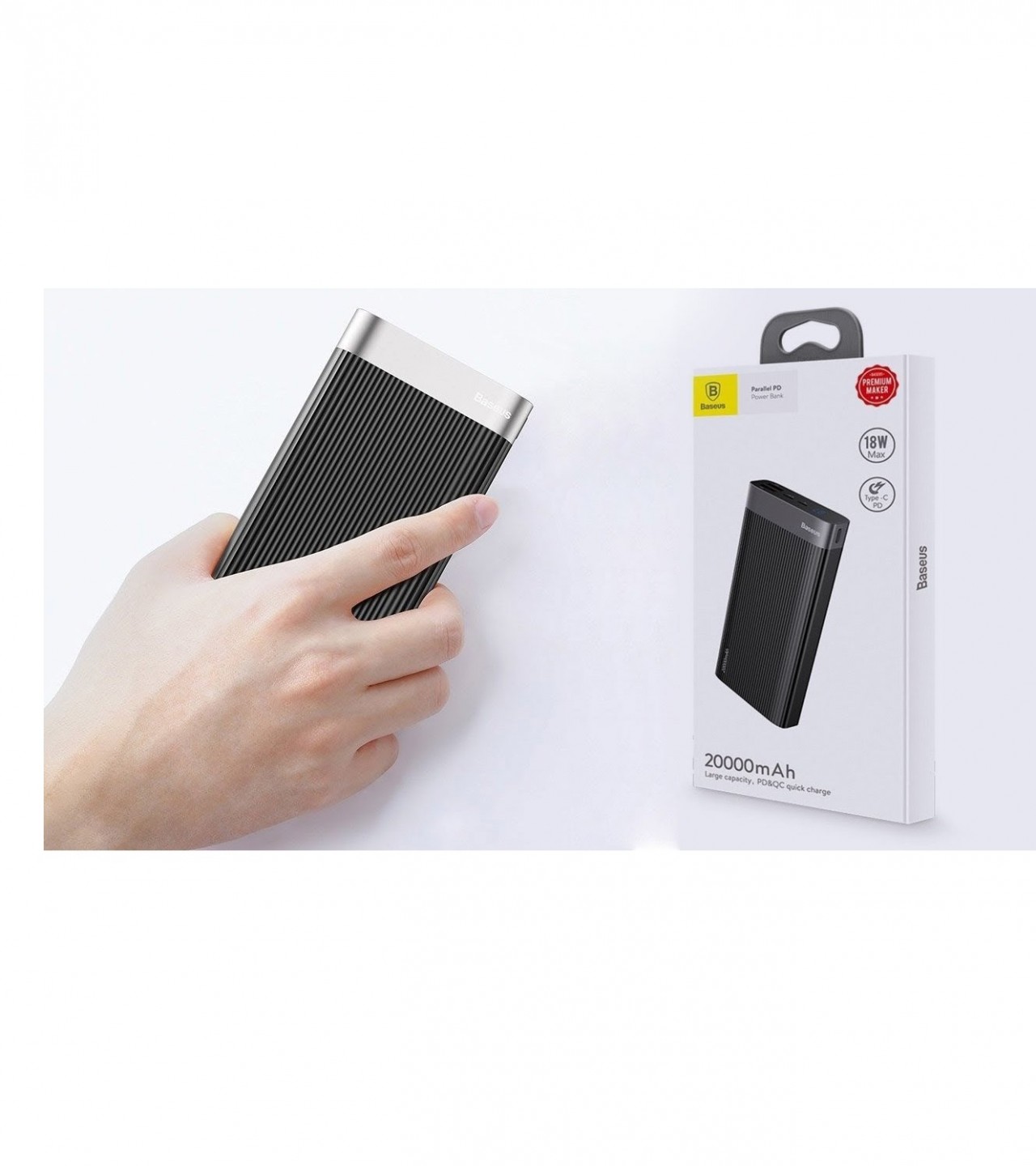 Parallel Lines PD Power Bank 20,000 mAh