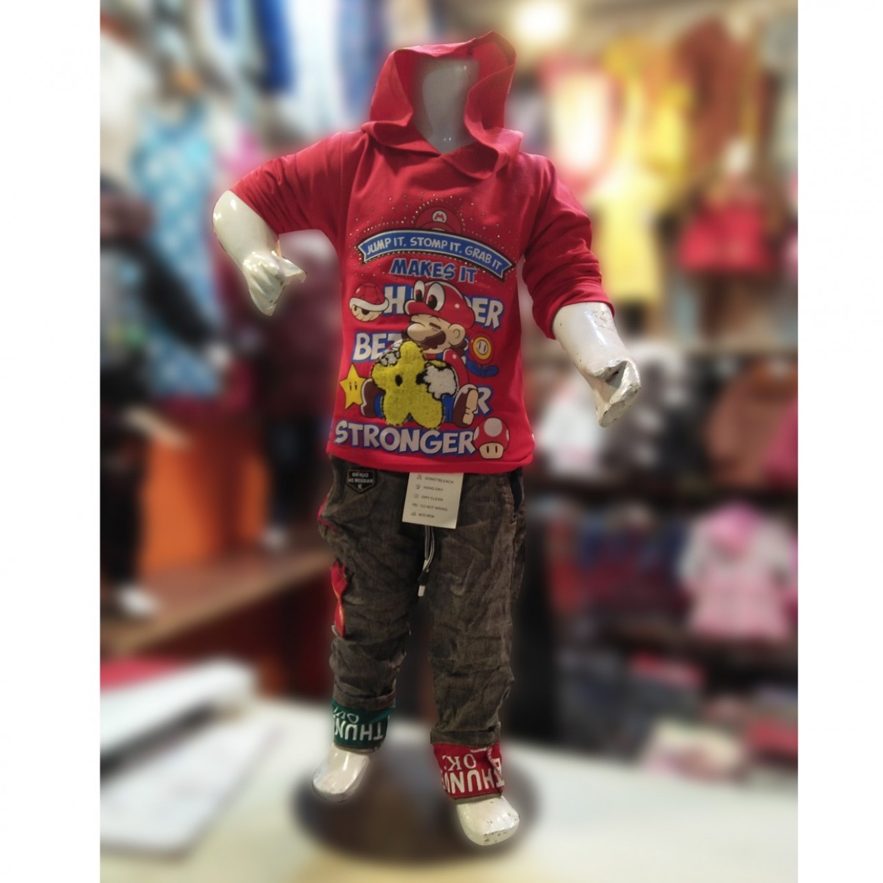 Pant & Hoodie Shirt For Kids - 1 To 4 Years