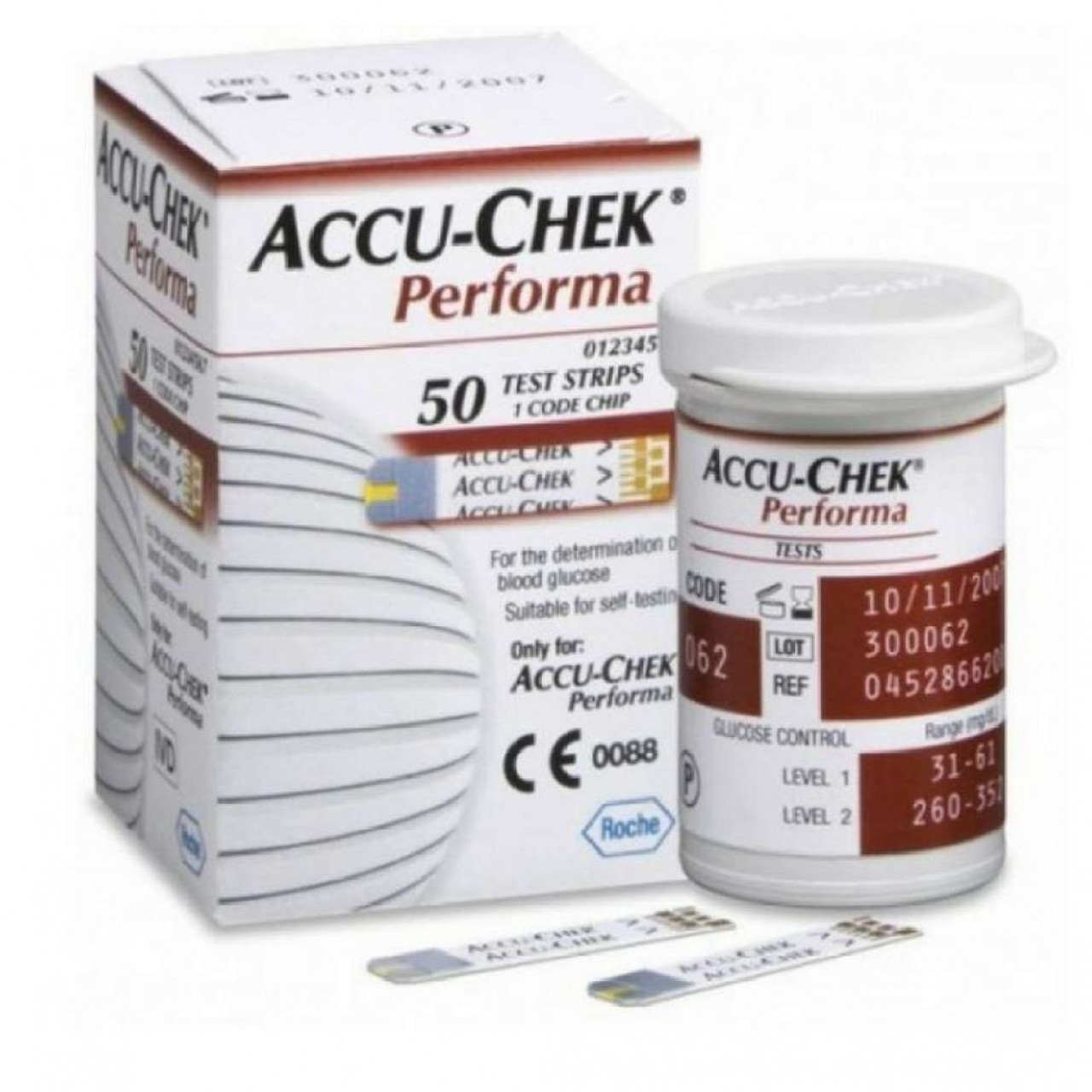 Accu Check Performa Test Strips - 50 Strips