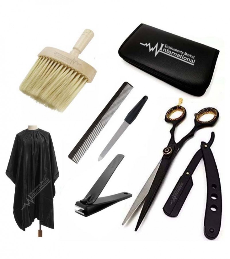 Personal barber kit box with all accessories for Salon