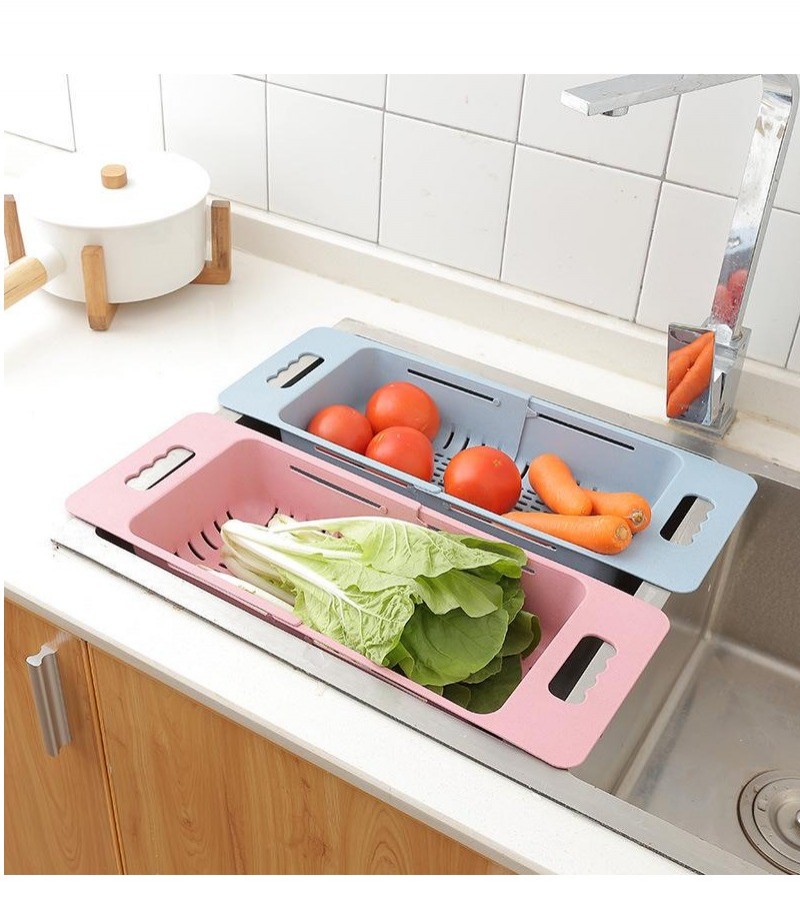 Plastic Dish Drainer Tray Large Sink extend Drying Rack Storage Organizer code (0195)