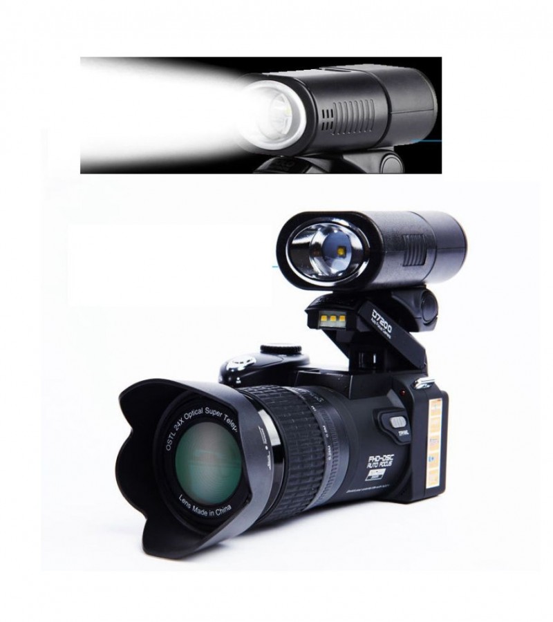 POLOSHARPSHOTS D7200 Digital Camera Autofocus 1080P Full HD Digital Video Camera