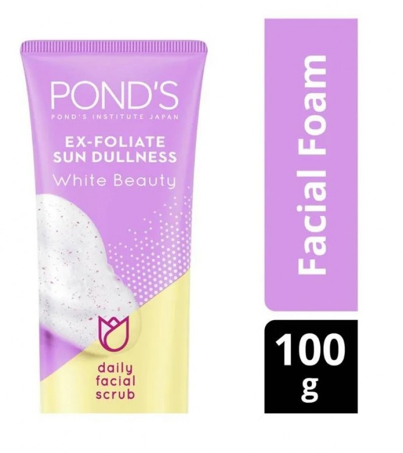 PONDS EX-FOLIATE SUN DULLNESS FACIAL SCRUB – 100GM