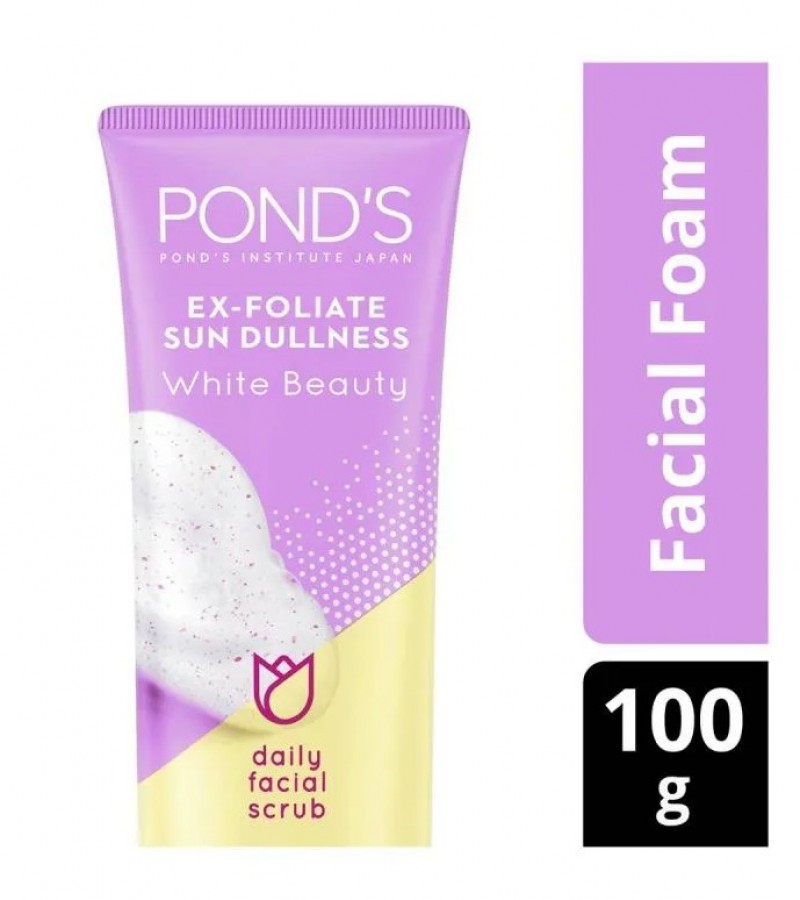 PONDS EX-FOLIATE SUN DULLNESS FACIAL SCRUB – 100GM