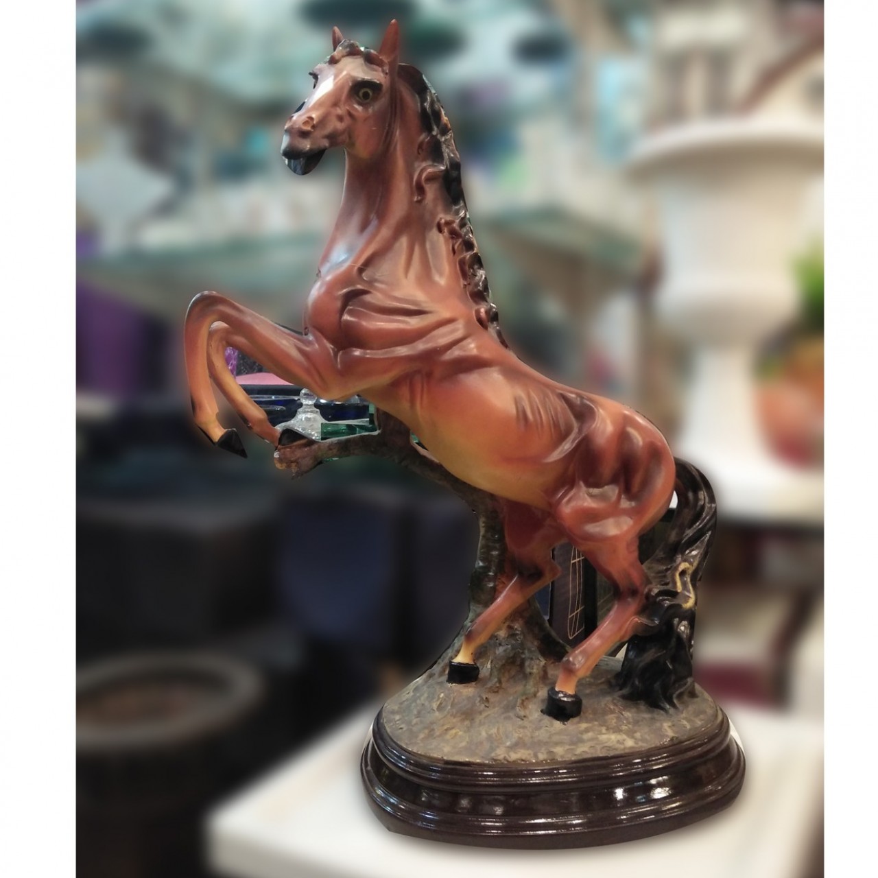 Porcelain Decorative Horse For Home & Office Decoration