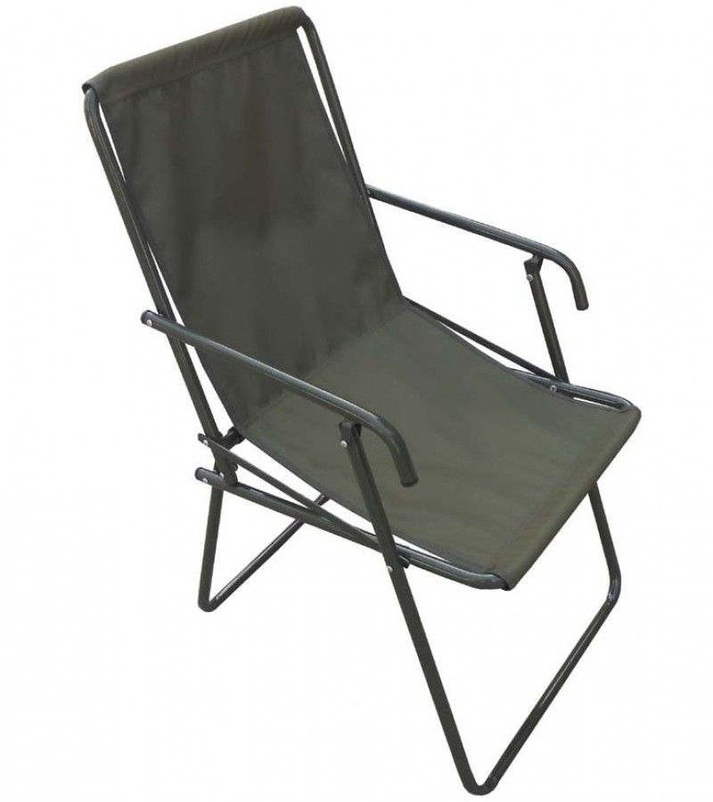 Portable Chair With Arms - Green