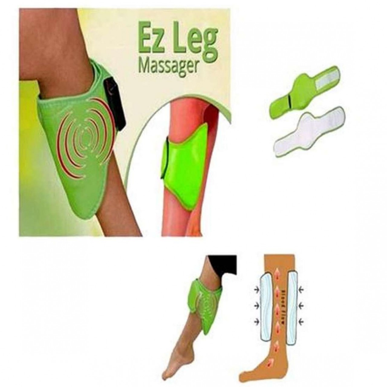 Portable Ez Leg Relax & Vibrate Massager
